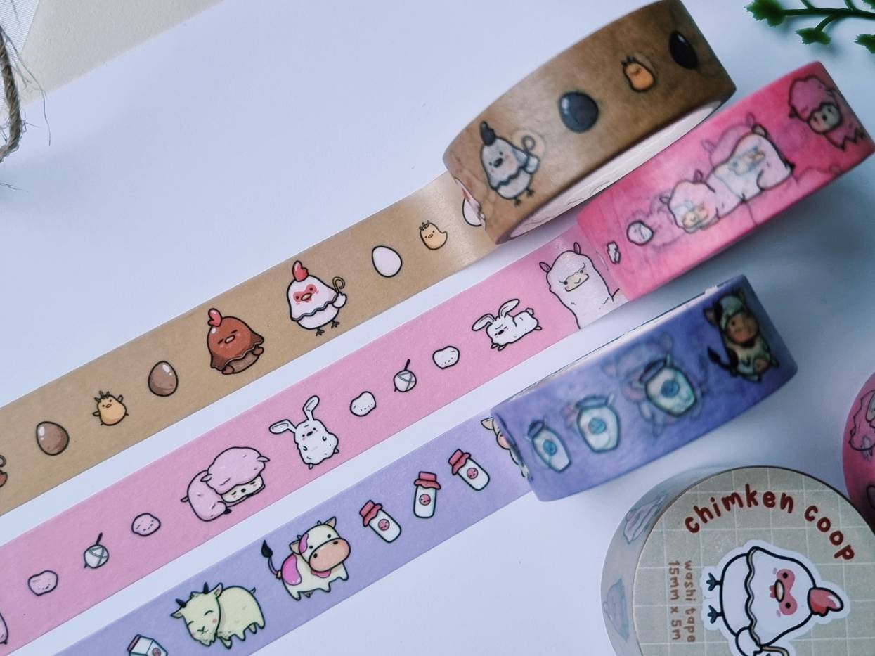 Sheep and Rabbits Washi Tape
