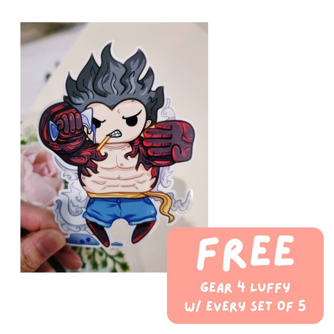 OP-All || 6 Piece Sticker Set