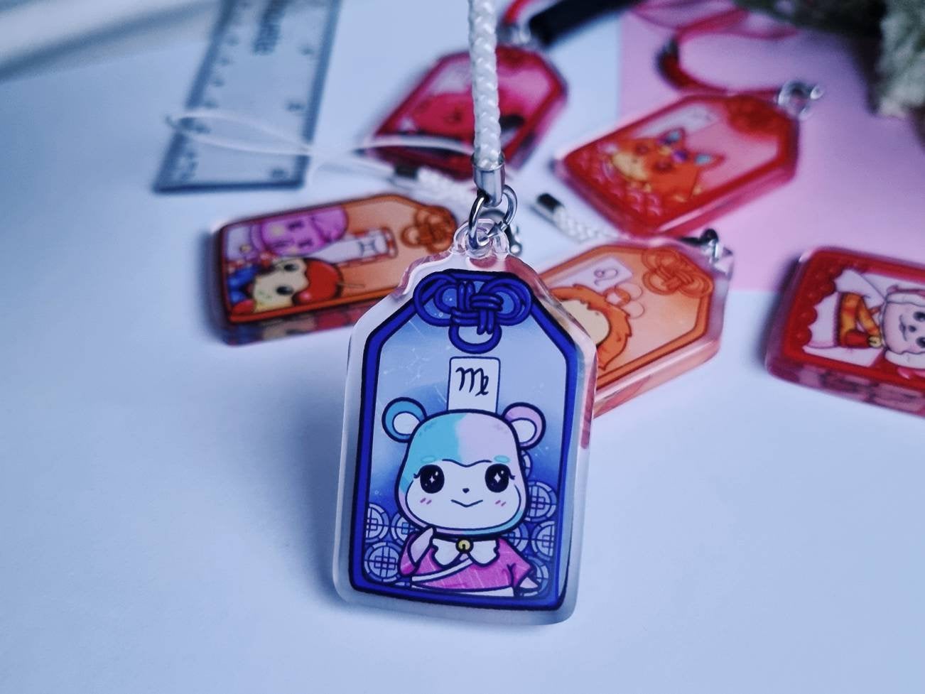 AC Virgo Acrylic Charm