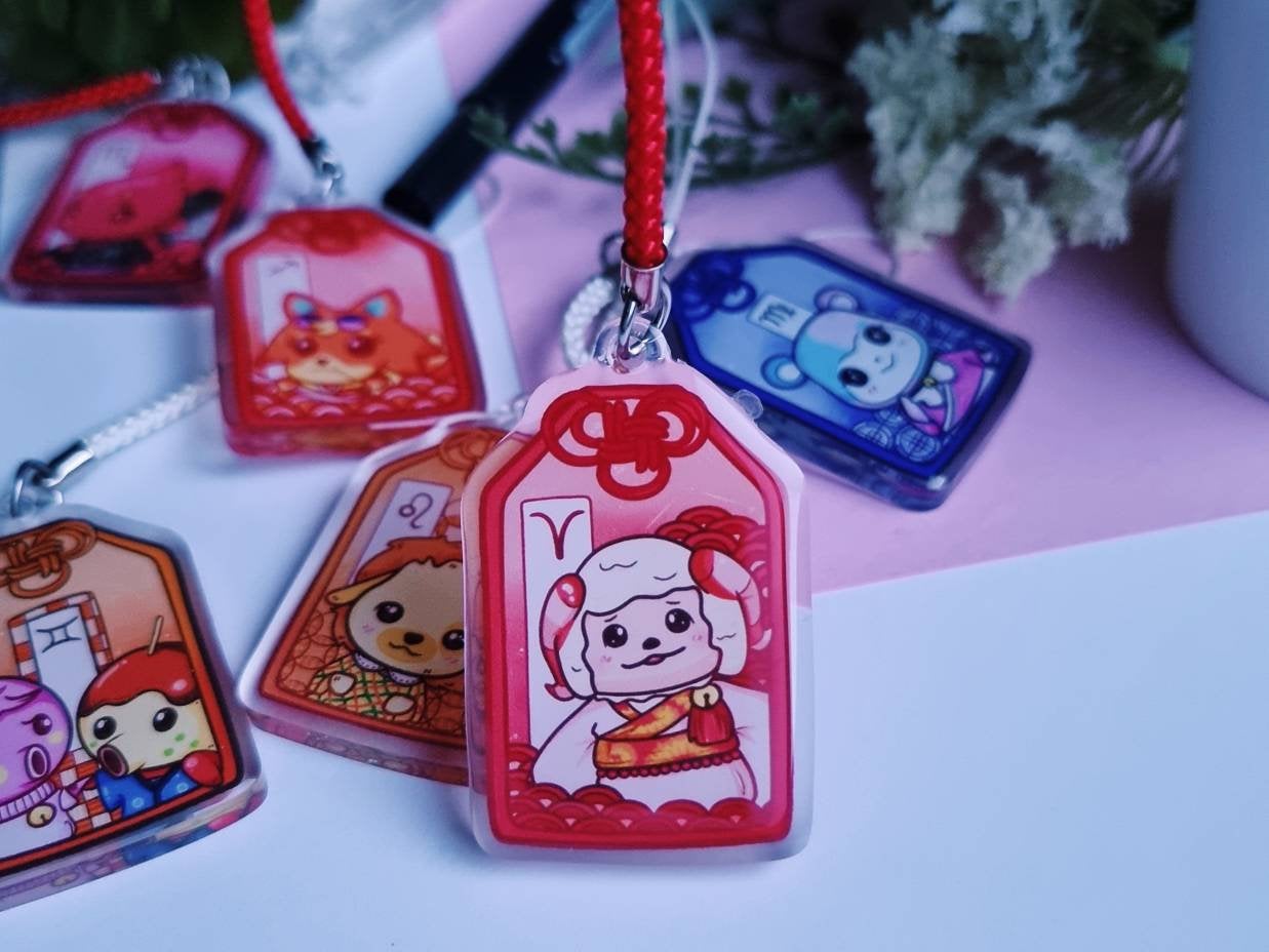 AC Aries Acrylic Charm