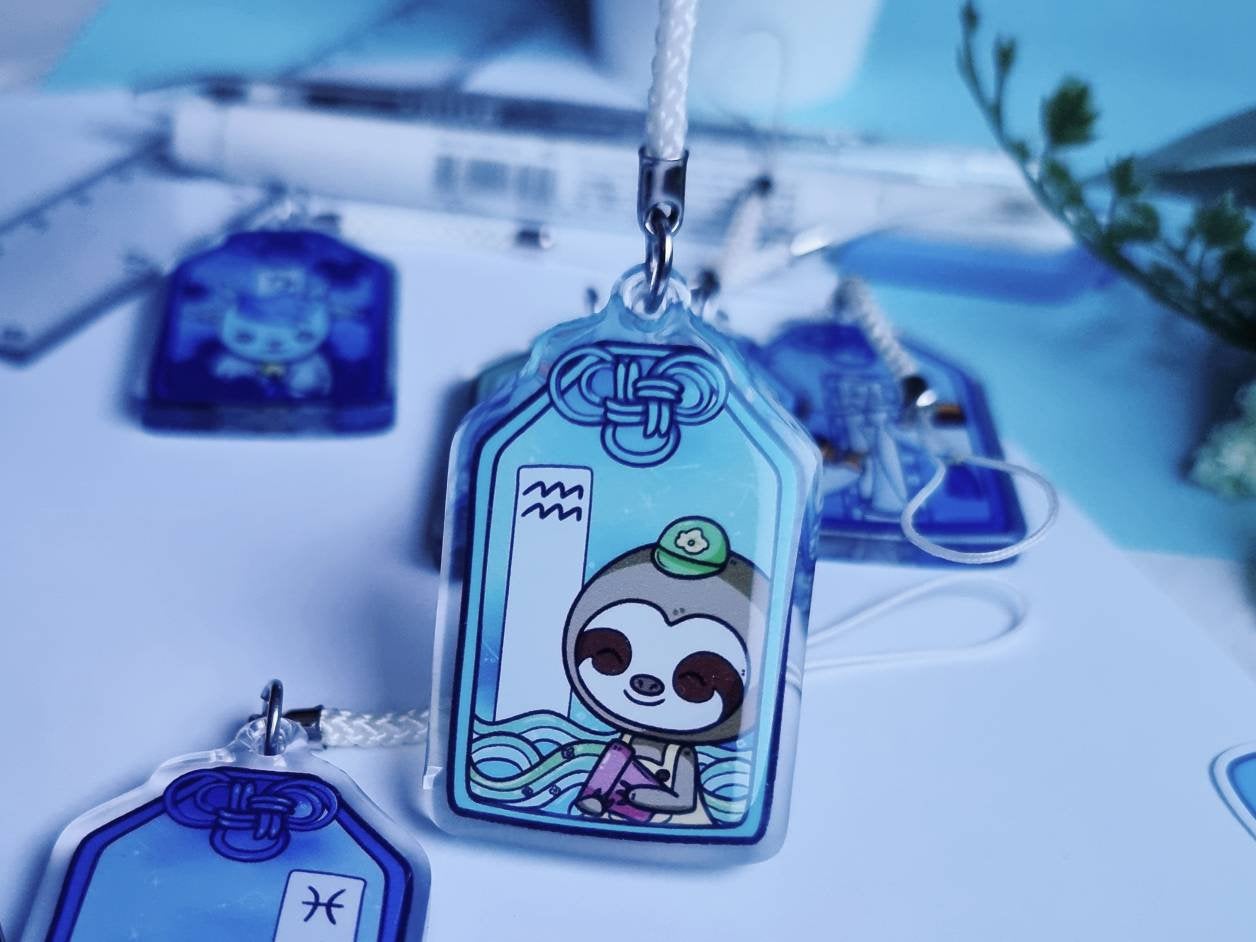 AC Aquarius Acrylic Charm