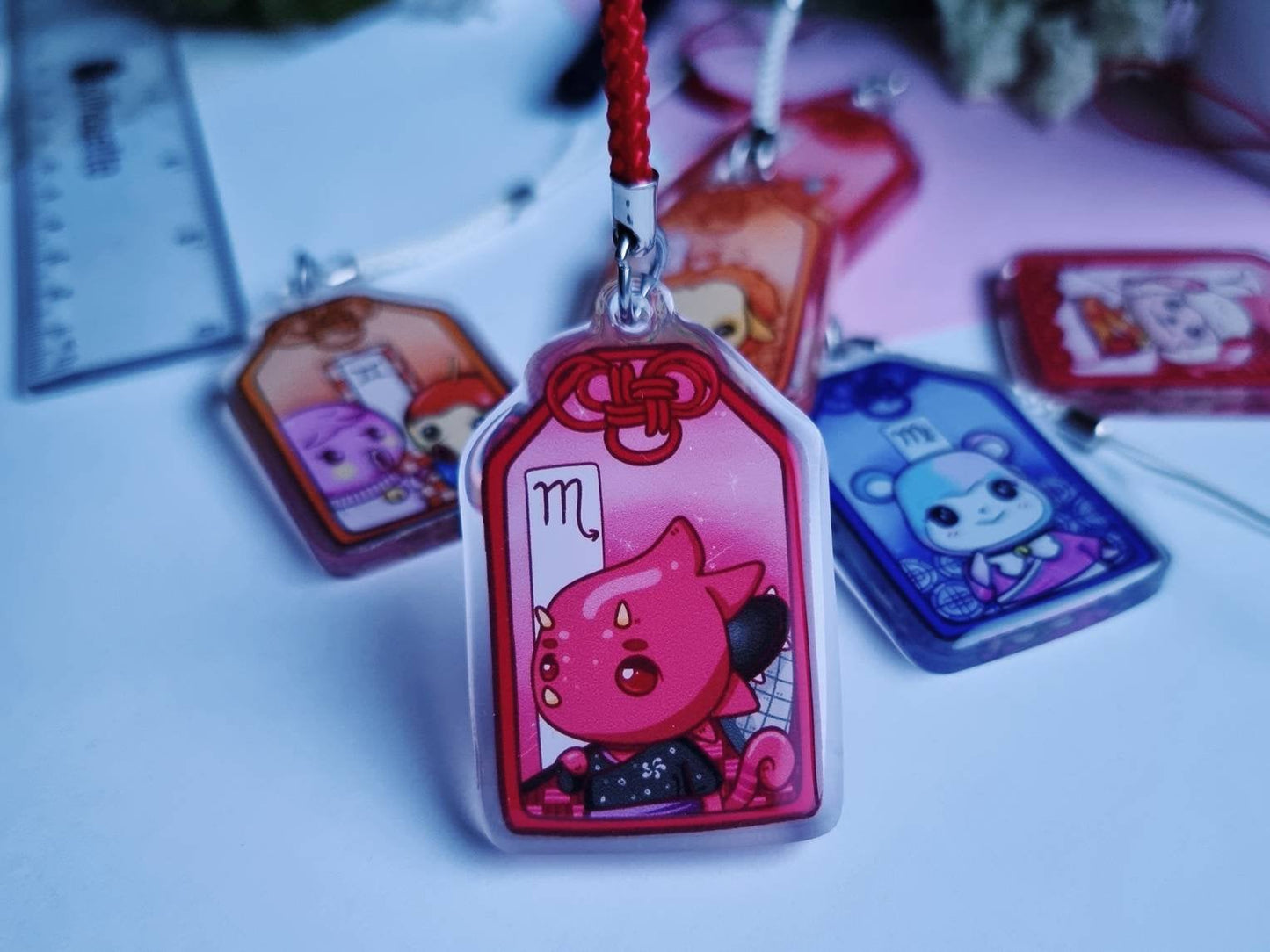 AC Scorpio Acrylic Charm