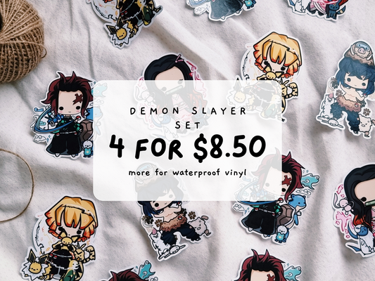 DS-All | 4 Piece Sticker Set