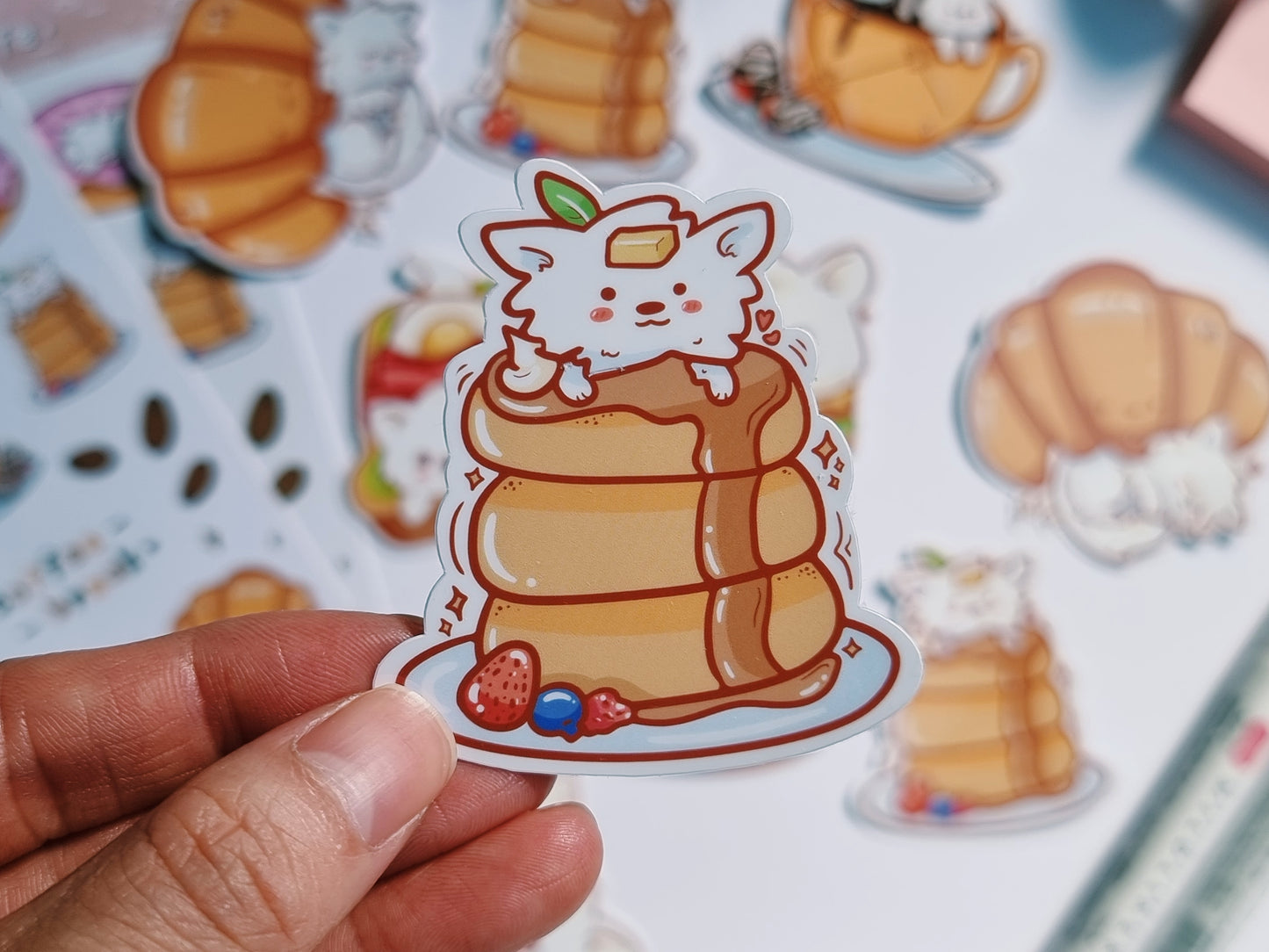 Dog Pancake Sticker