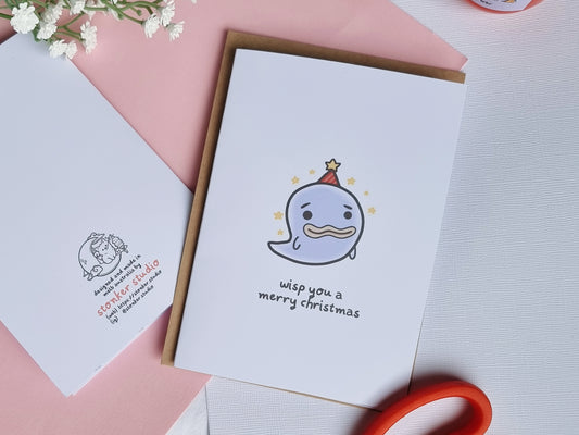 AC Merry Wispmas Greeting Card