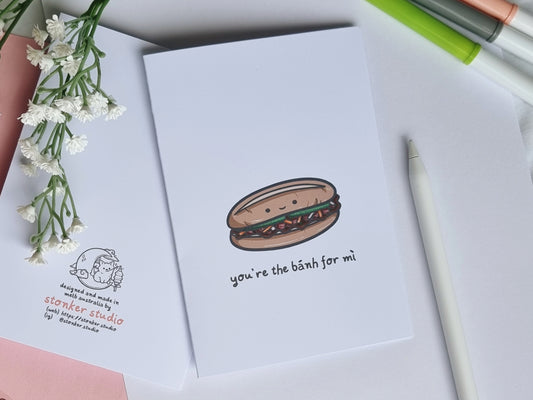 Banh Mi Greeting Card