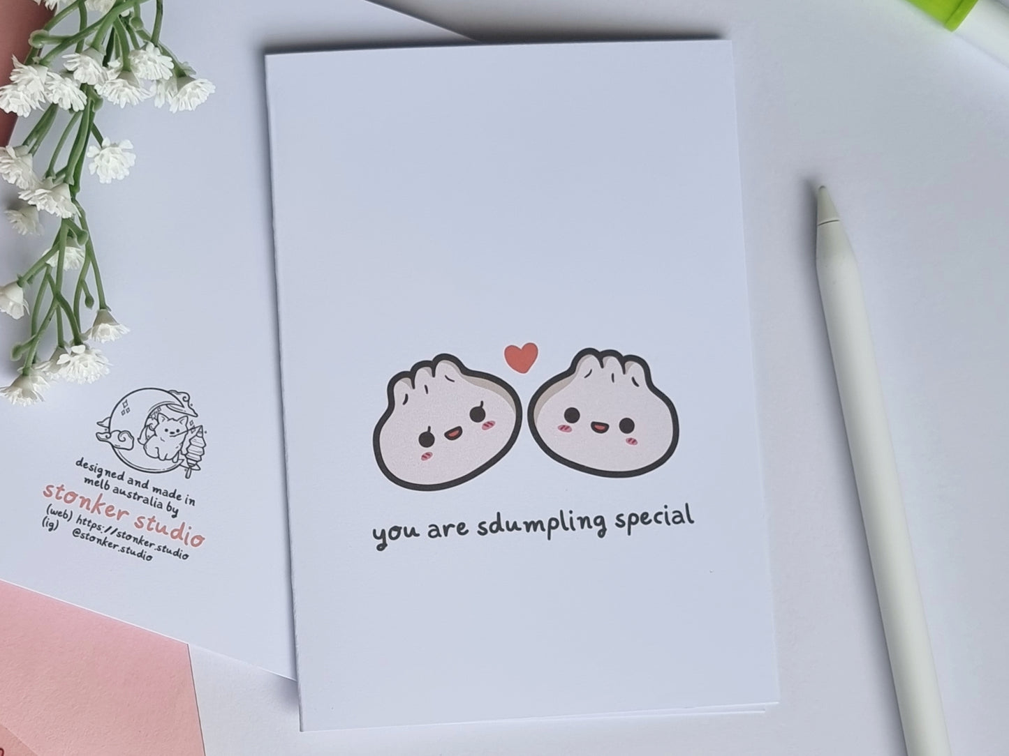 Dumpling Greeting Card