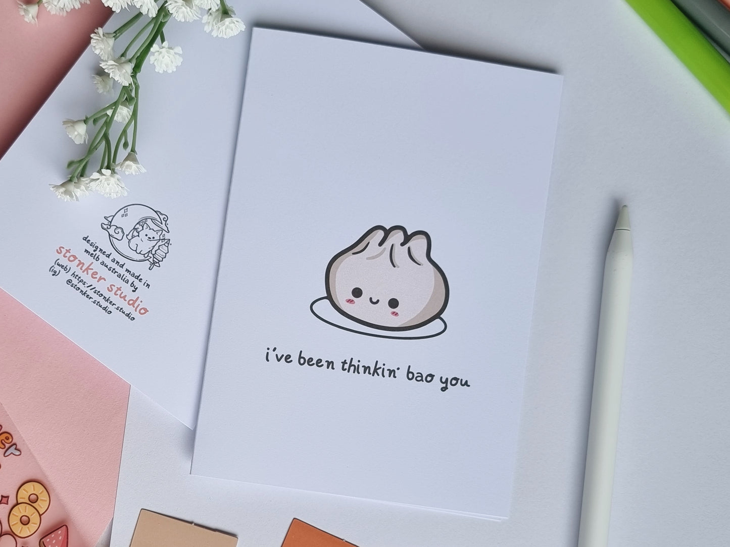 Bao Greeting Card