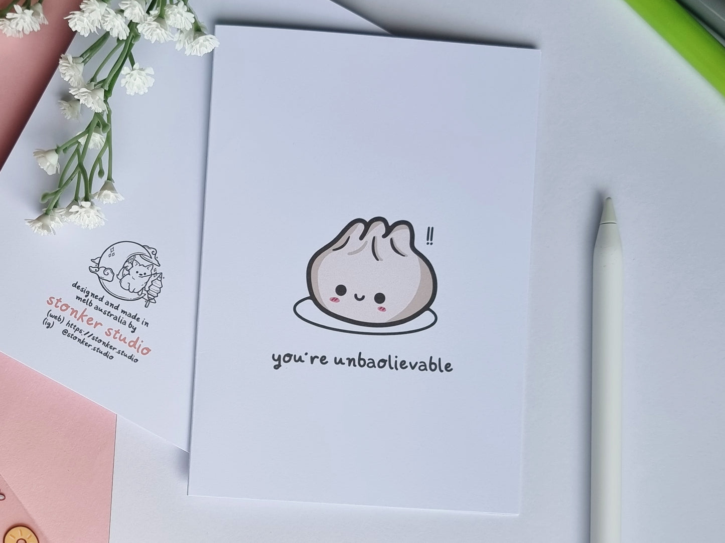 Bao Greeting Card