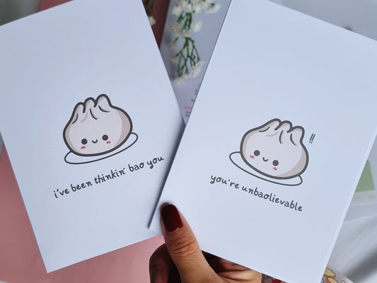 Bao Greeting Card