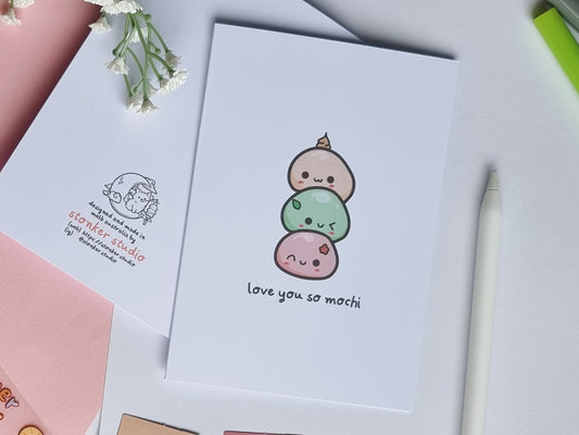 Mochi Greeting Card