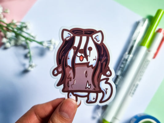 Dog Grudge Sticker