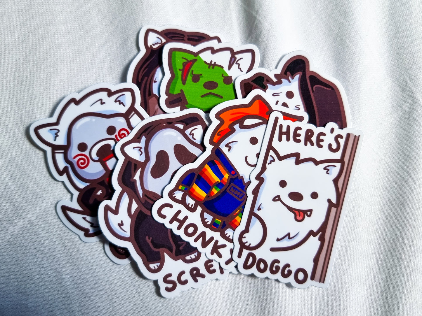 Dog Freddy Wooger Sticker