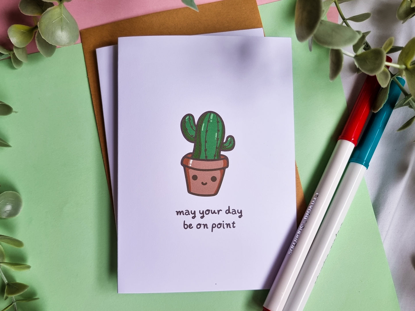 Cactus Greeting Card