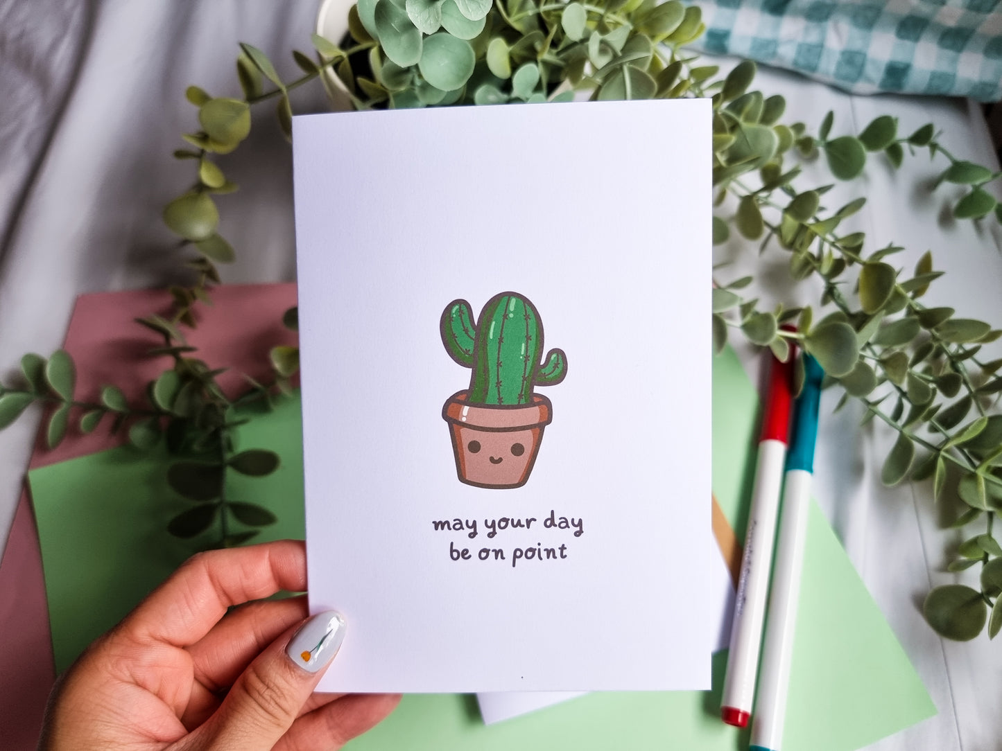 Cactus Greeting Card