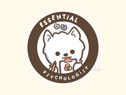 Dog Psychologist Sticker