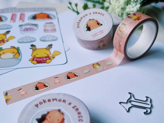 PM-Orange Snacks Washi Tape