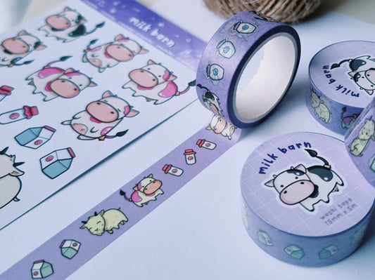 Cows and Goats Washi Tape