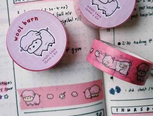 Sheep and Rabbits Washi Tape