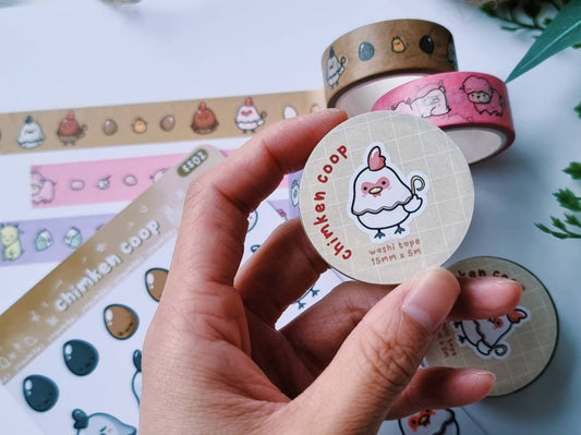 Chicken and Eggs Washi Tape