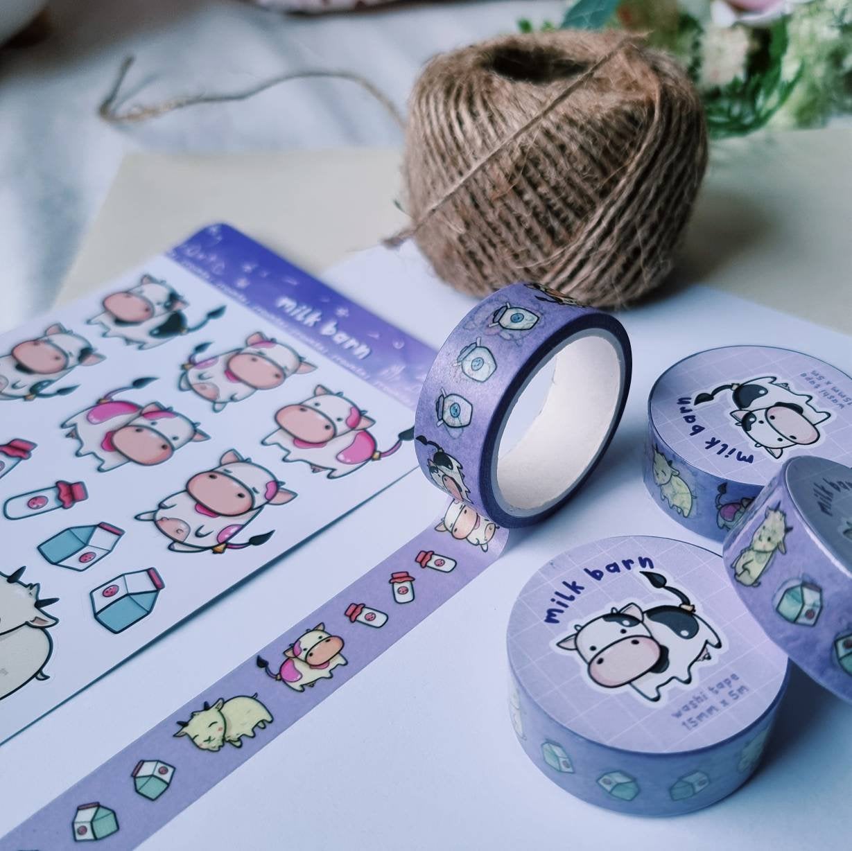 Farm Animals || 3 Sticker Sheet Pack