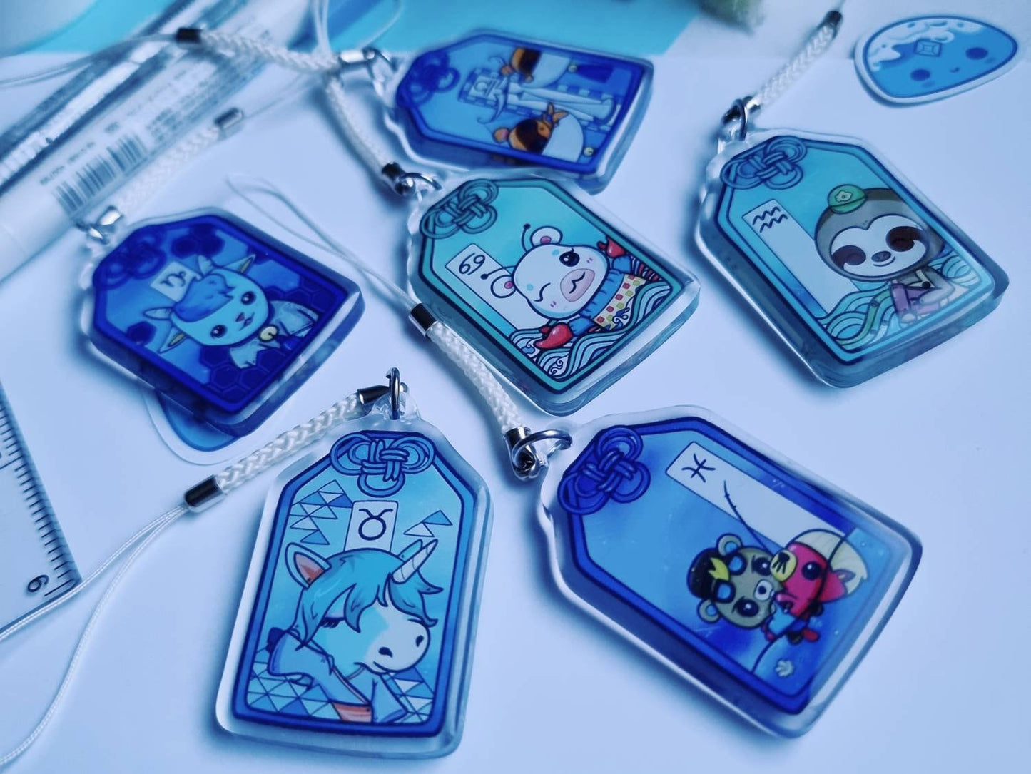 AC Cancer Acrylic Charm