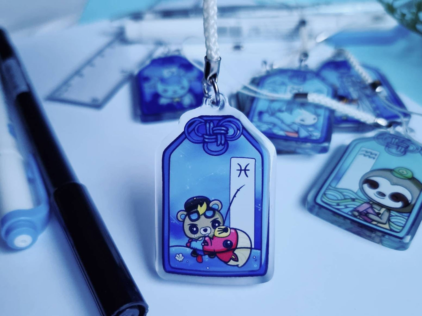 AC Pisces Acrylic Charm
