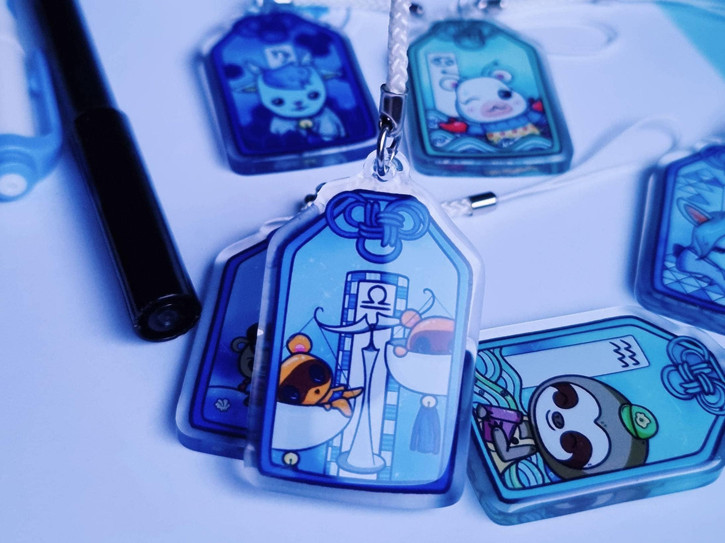 AC Libra Acrylic Charm