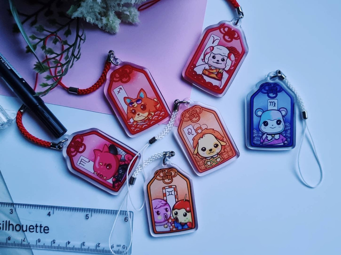 AC Leo Acrylic Charm